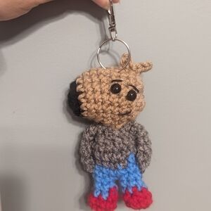 Chill guy keychain